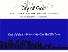 Tablet Screenshot of cityofgodsterling.org